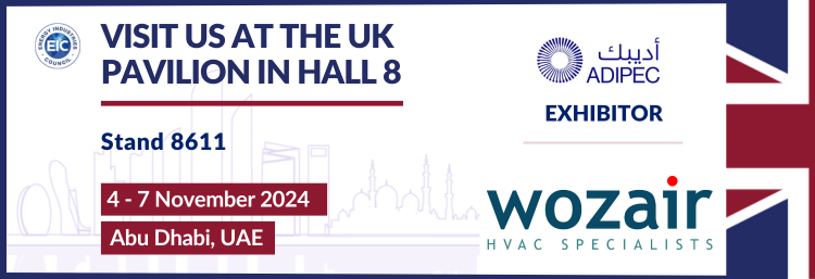 Want to see new solutions for HVAC? Wozair will be at ADIPEC 2024 this November!